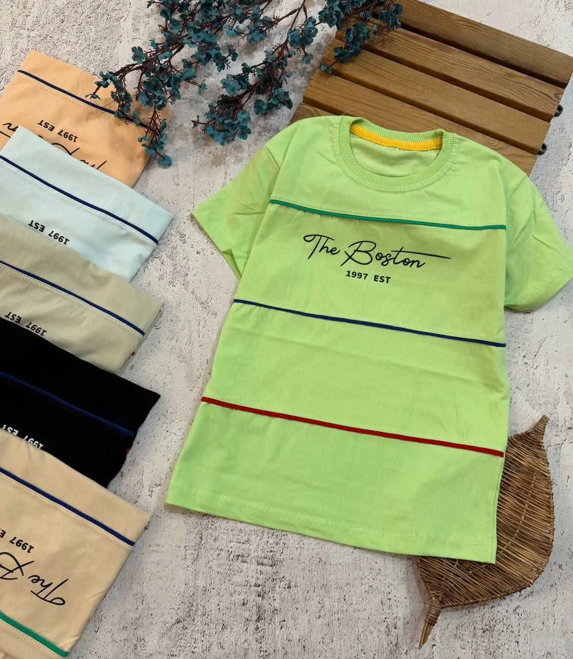 تیشرت پسرانه پرچمی پرطرفدااار 💣💣
