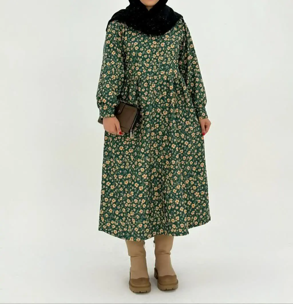 پیراهن مانتویی نورا