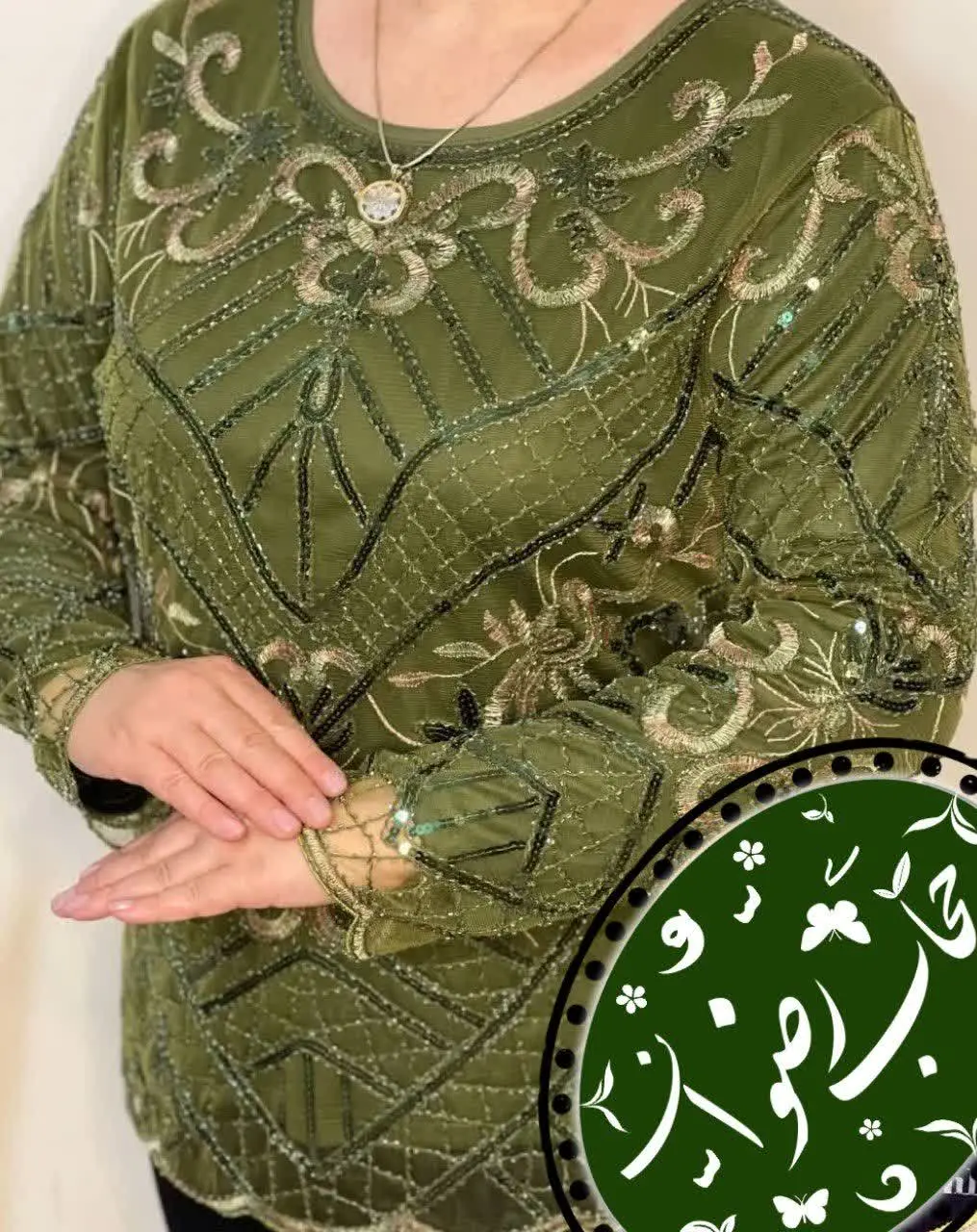 🌟بلوز پولکی وارداتی 
