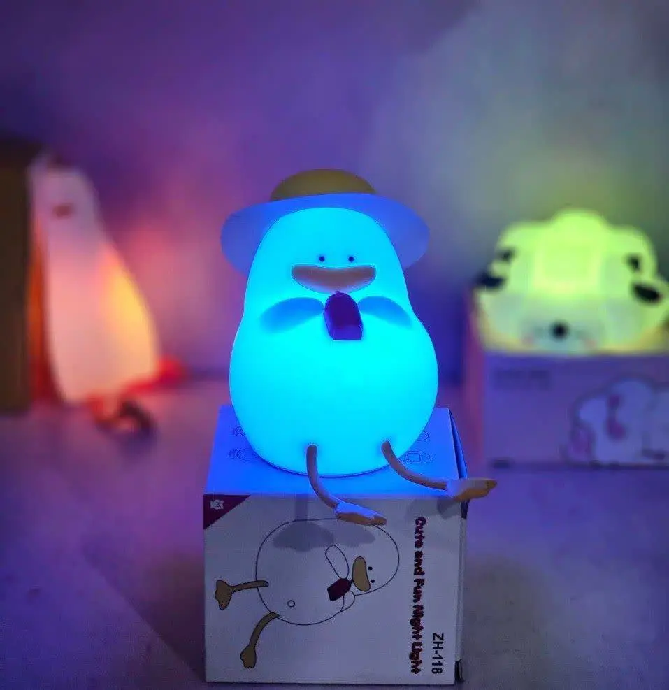 چراغ خواب سیلیکونی جوجه نشس...