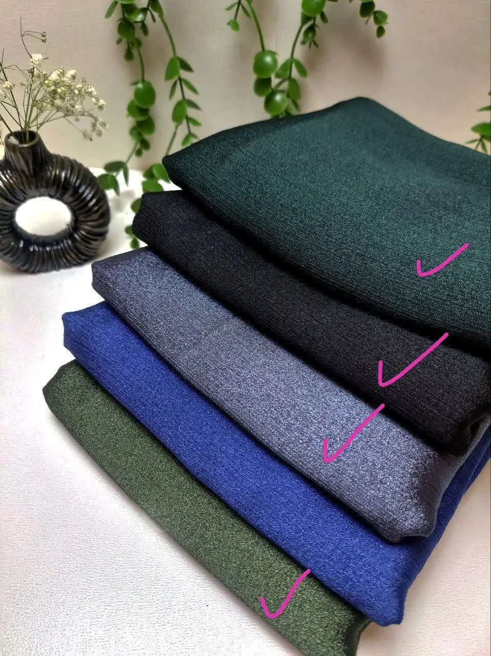 موجودی روسری کریستال 😱😍
