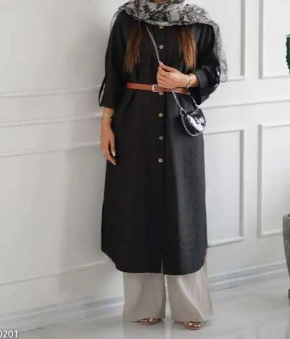 مانتو بلند سمانه