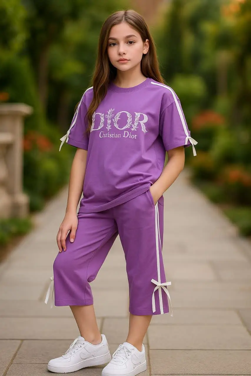 🔮تیشرت شلوارک طرح DIOR🔮