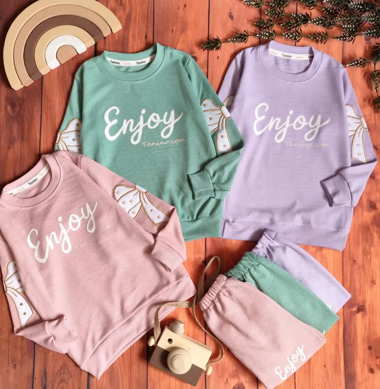 😍ست بلوز و شلوار enjoy، جنس...