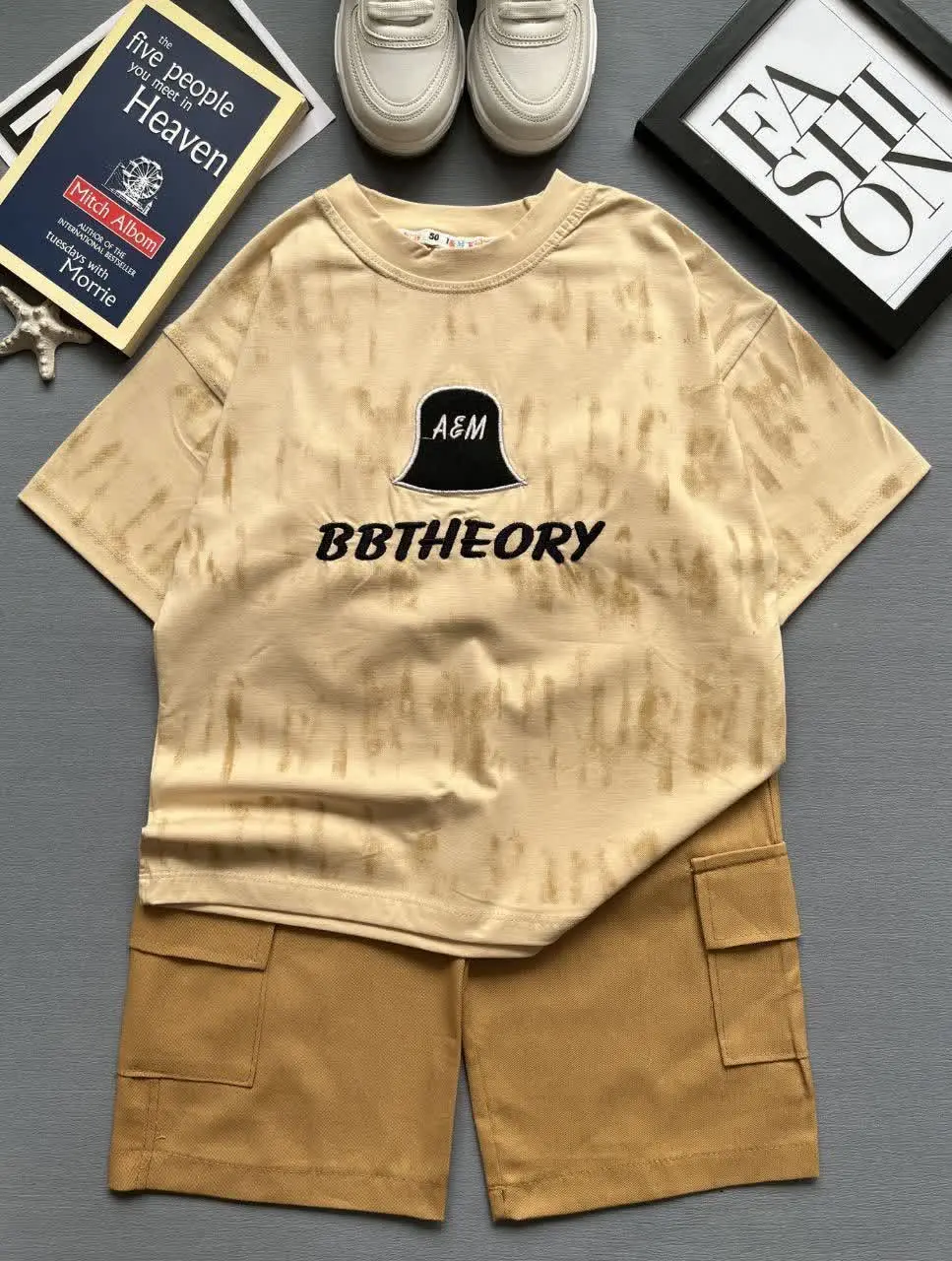 تیشرت شلوار کلاه ✅