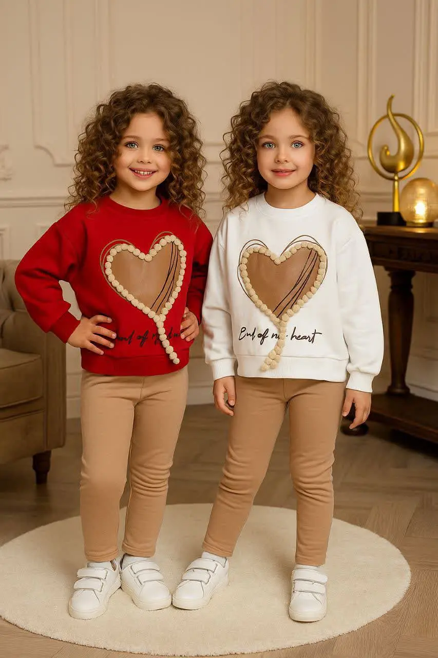 🎄بلوز دخترونه قلب تیله ای ⭐️