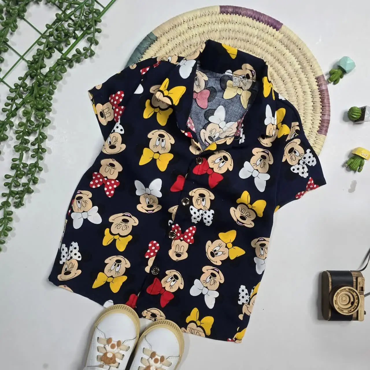 👚 نام: بلوز نخی دخترانه میکی