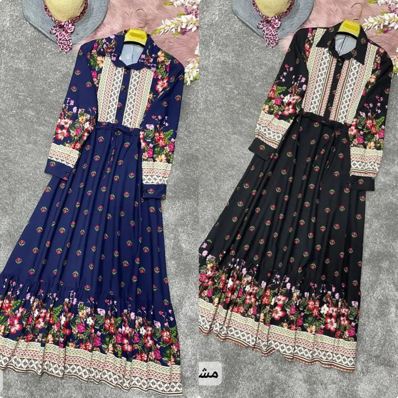 🛍نام: پیراهن ساحلی لاله🌹🍃