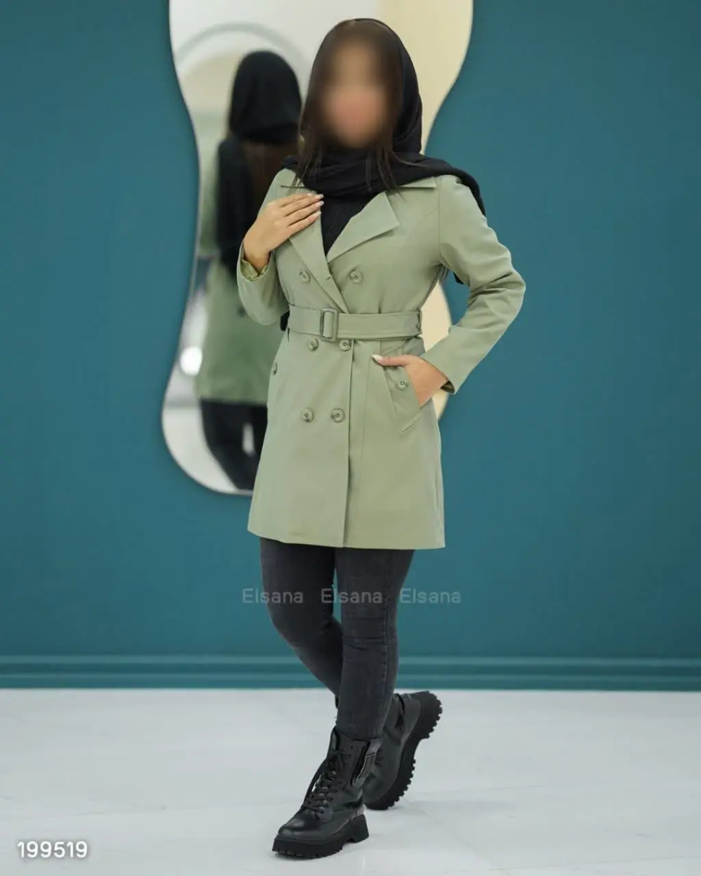 🔺بارانی مدل نوشیار
