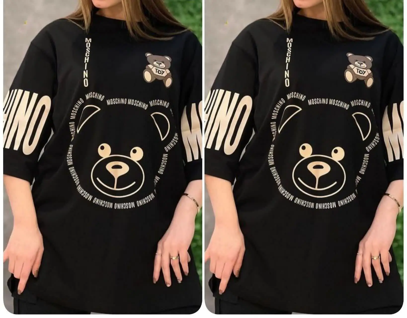 ❤️نام: تیشرت لانگ موسچینو
