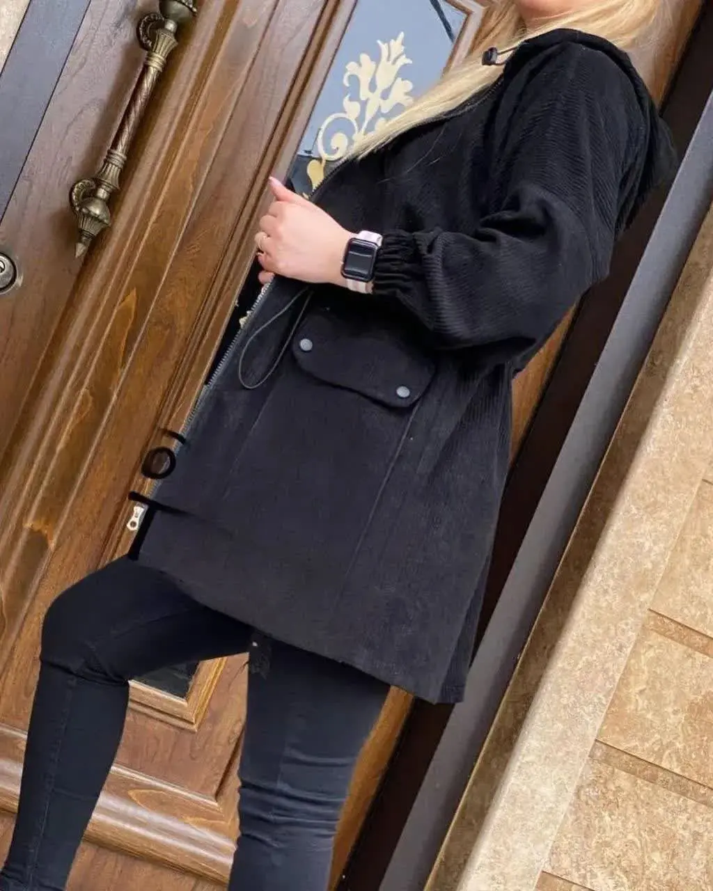 نام: مانتو مخمل دلارام
