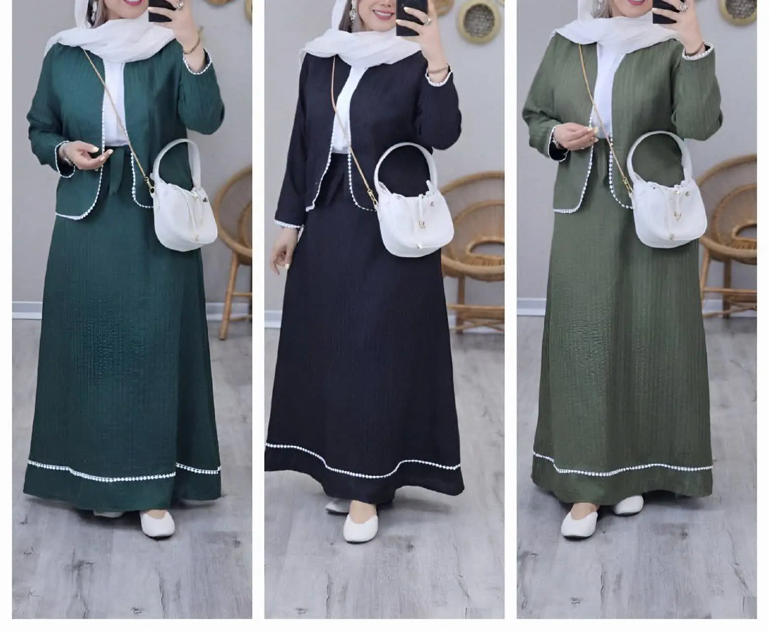 🛍نام: ست کت دامن فرشته🌱
