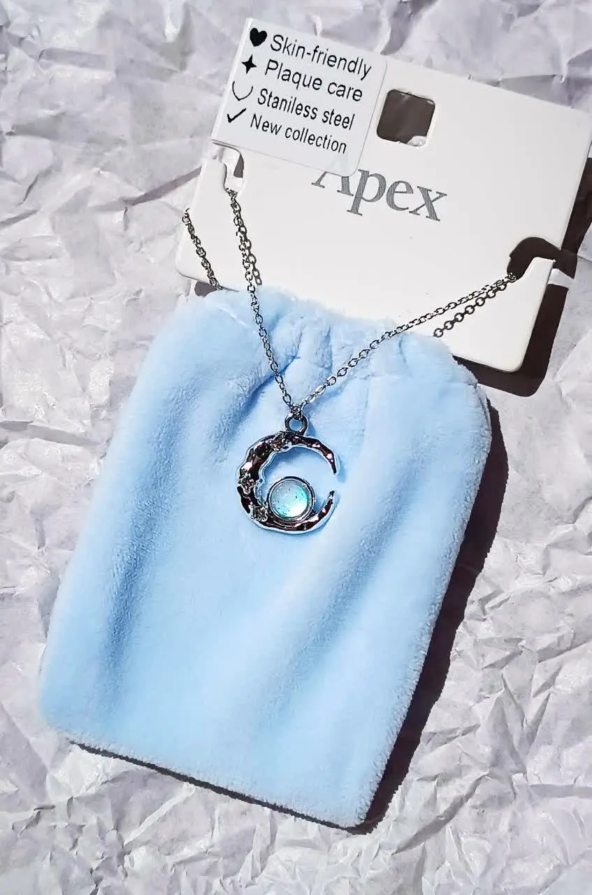 🌙 گردنبند پینترستی ماه 🌙