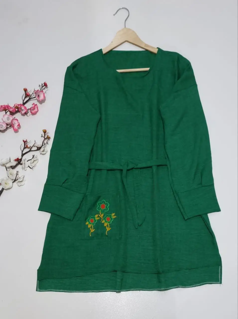 تونیک یقه گرد تک جیب