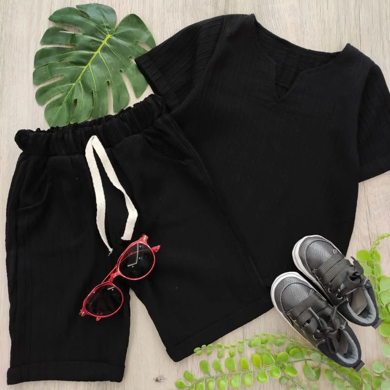 ست تیشرت وشلوارک محرمی رسید ☺️☺️☺️
