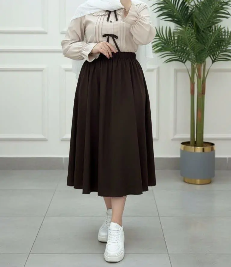 🌷نام: شومیز دامن شکلات