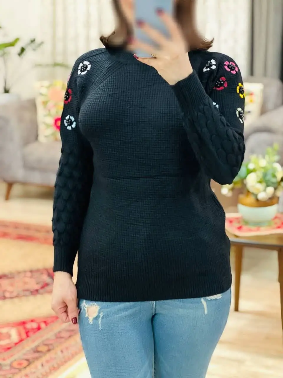 بلوز بافت فانتزی لاکچری وار...