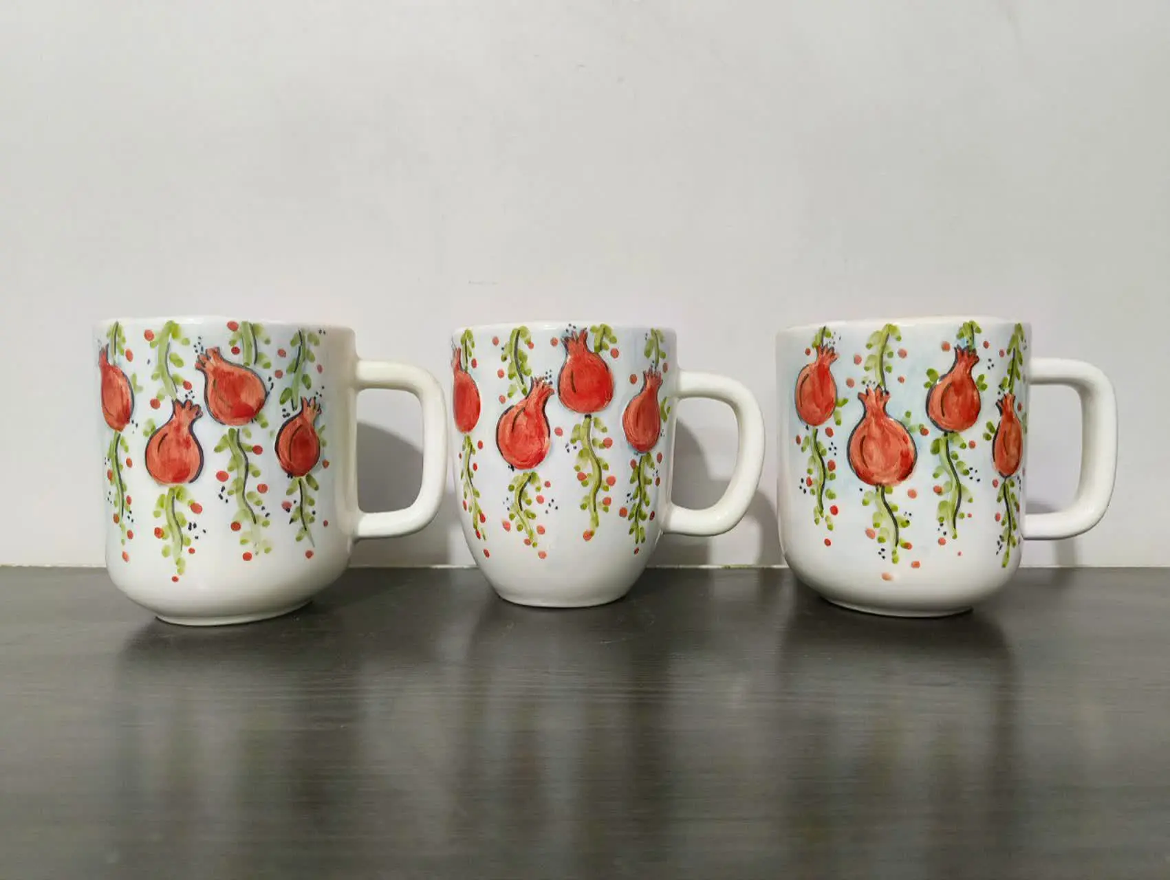 لیوان های طرح انار همینقدر