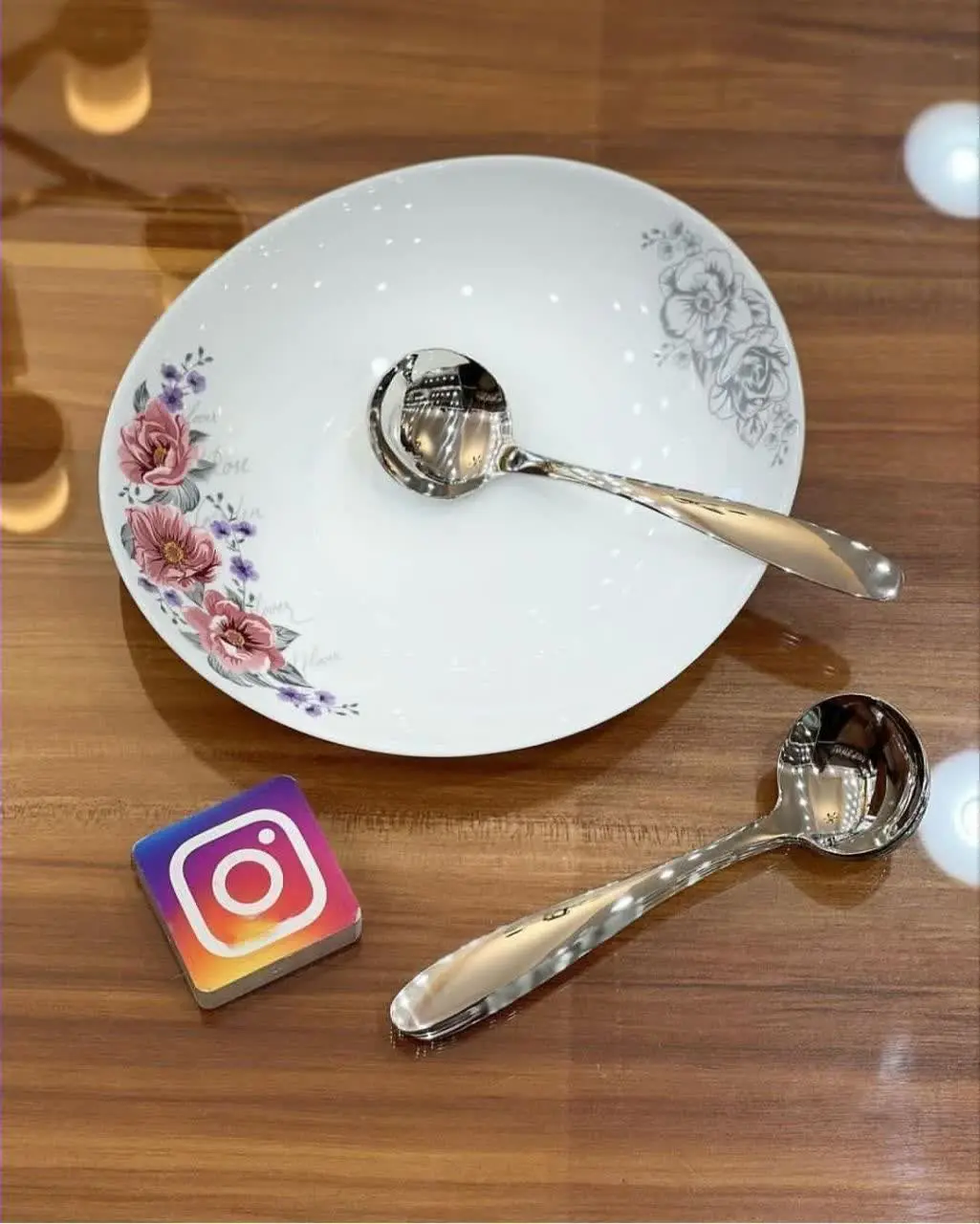 🥄 قاشق خورشت استیل
