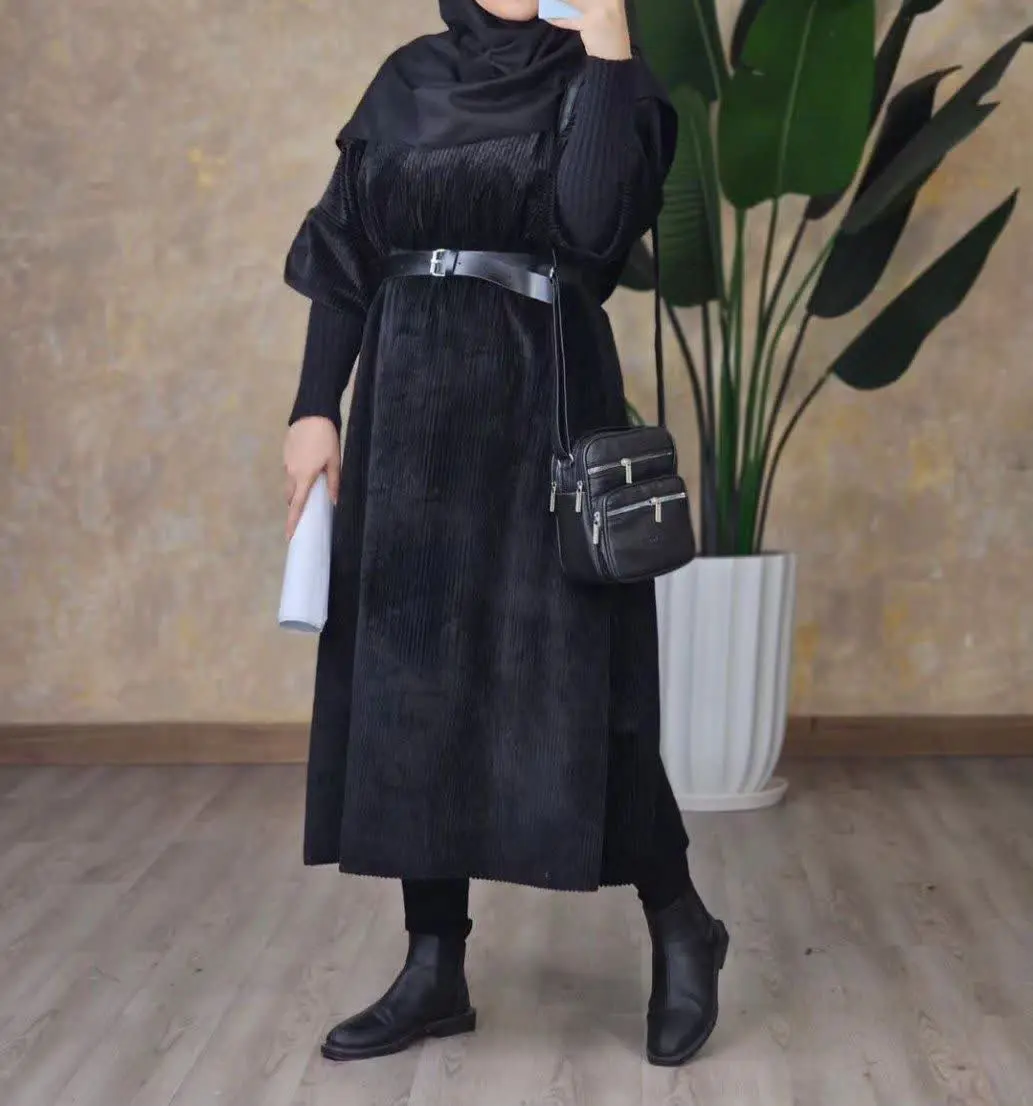 ✅همراه با کمربند از جنس خودش