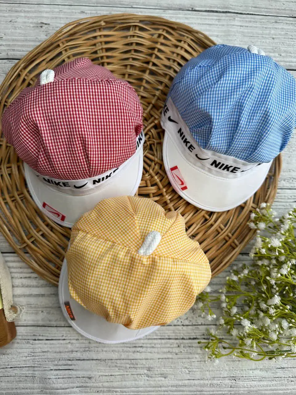 کلاه نقابدار طرح Nike نایک نوزادی و کودک کد ۷۱۰۶۳ 
