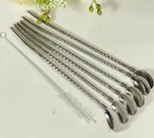 نی استیل قاشقی فرچه دار
