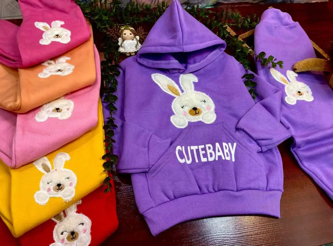 🧶 هودی شلوار کرکی بزرگ🤩تیکه دوزی
