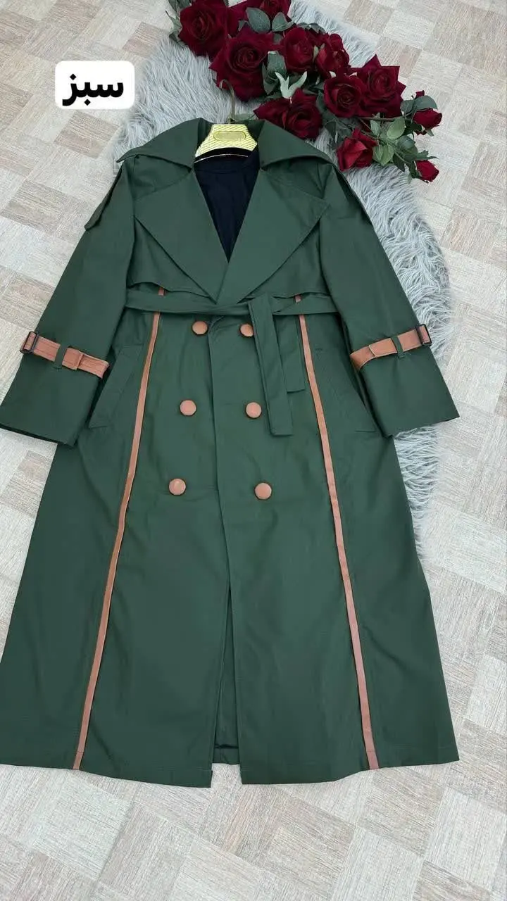 #مانتو #بارونی ترکیبی پناه
