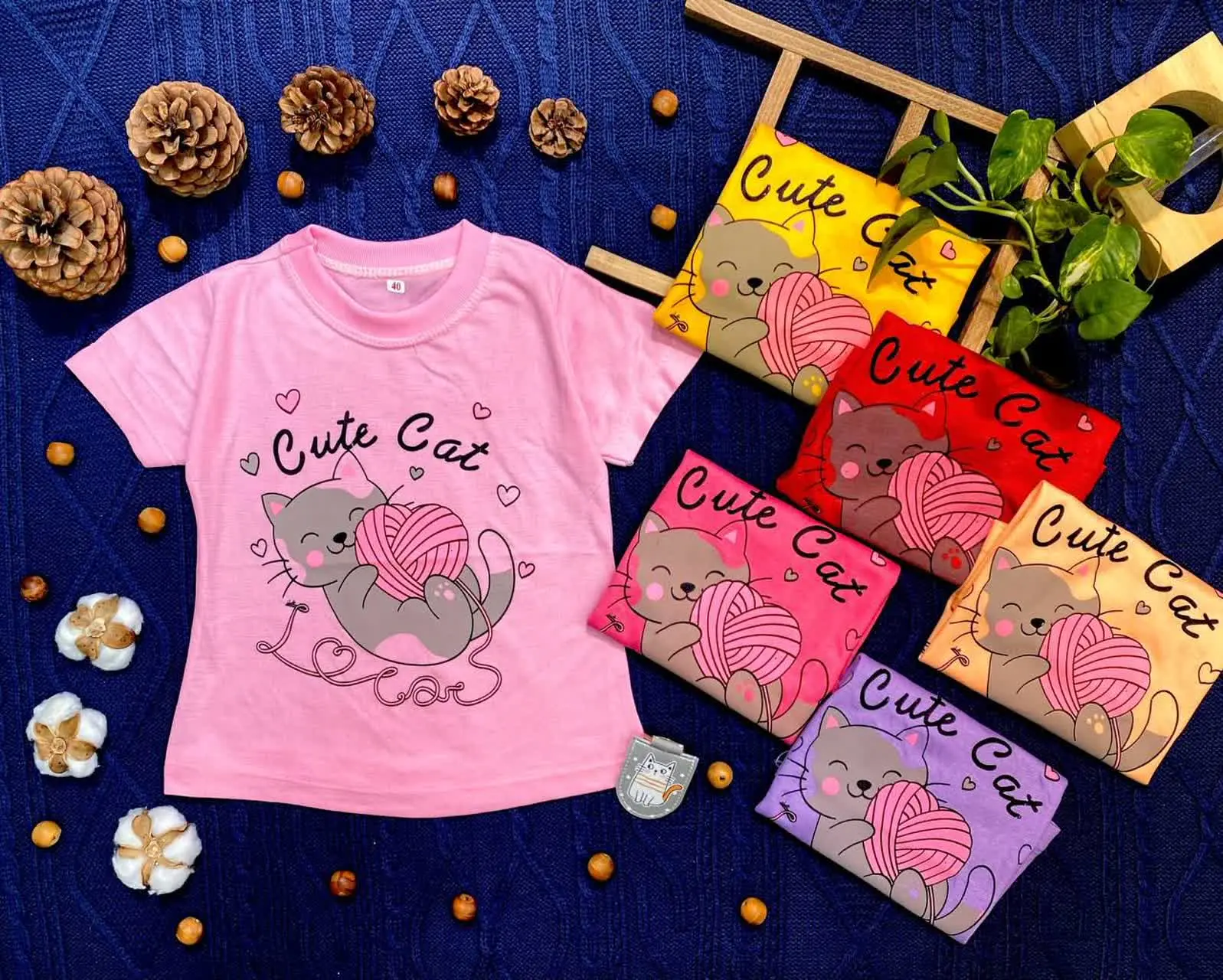 🧶 تیشرت تک دخترانه 🚙🚓🚕🚗