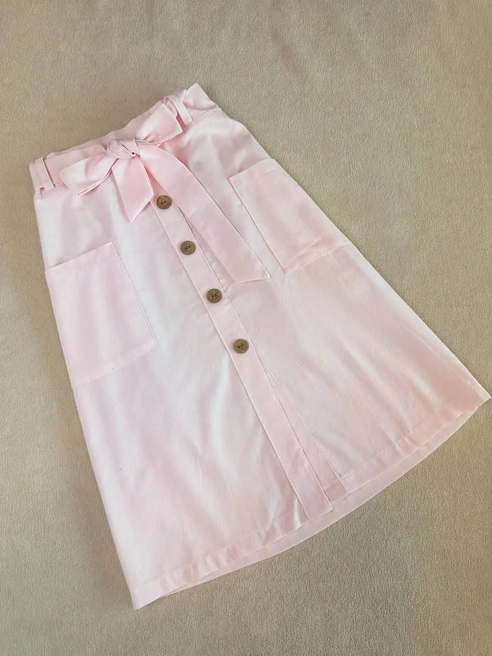 🌹🌹 تک دامن لینن دکمه دار من...