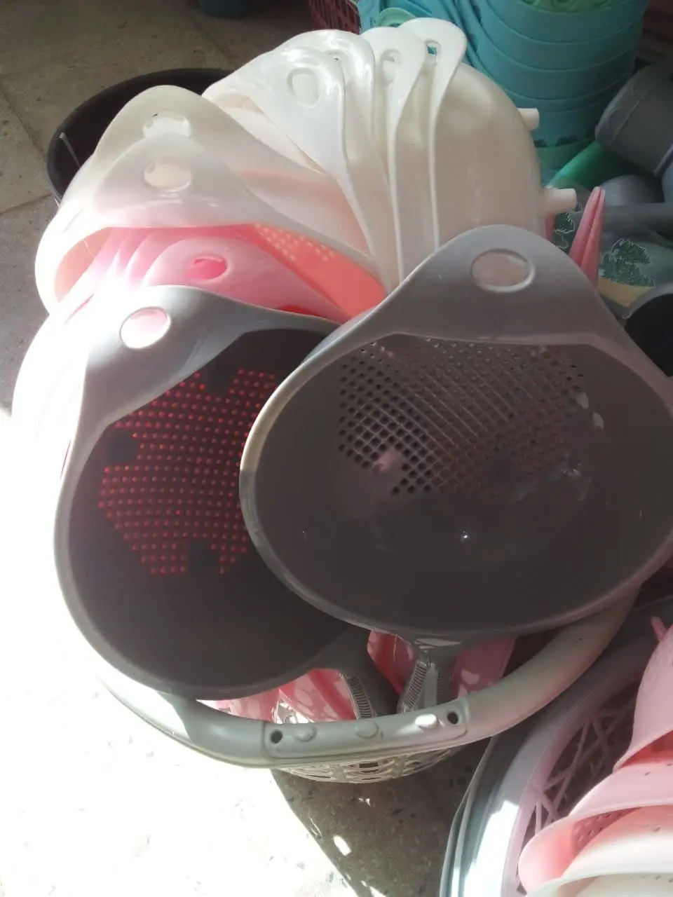 آبکش دسته دار سایز بزرگ 
