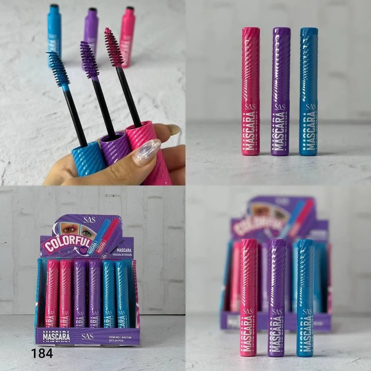 😲ریمل رنگی اورجینال💯
