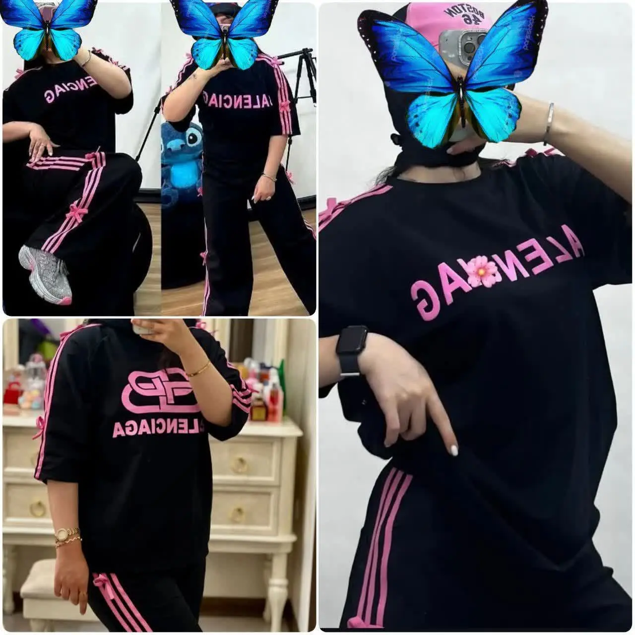 تیشرت و شلوار بالنسیاگا پاپیون