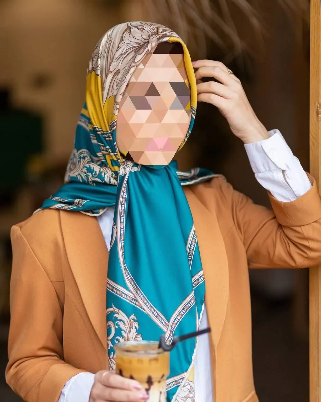 🌻#روسری ابریشم نوبل 
