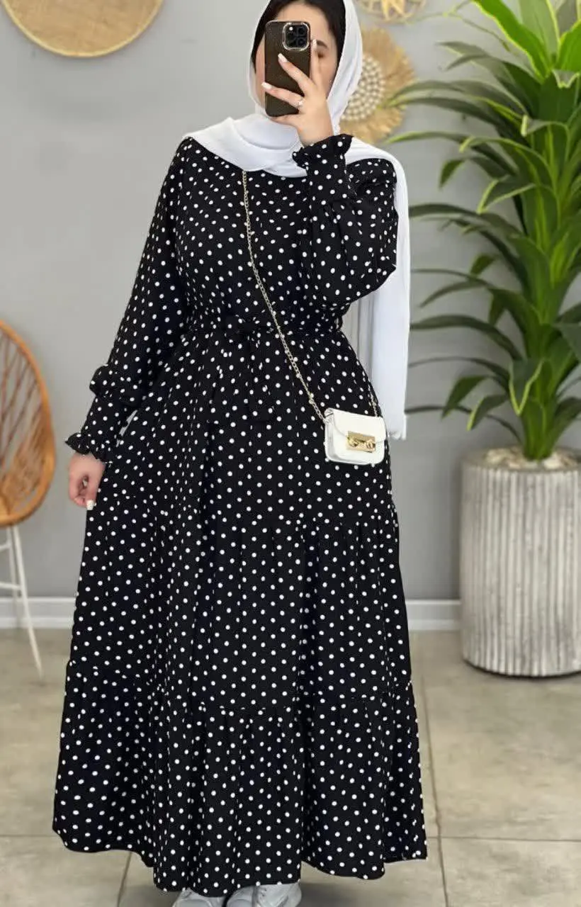 👚 نام: پیراهن بلند توپی ✔️
