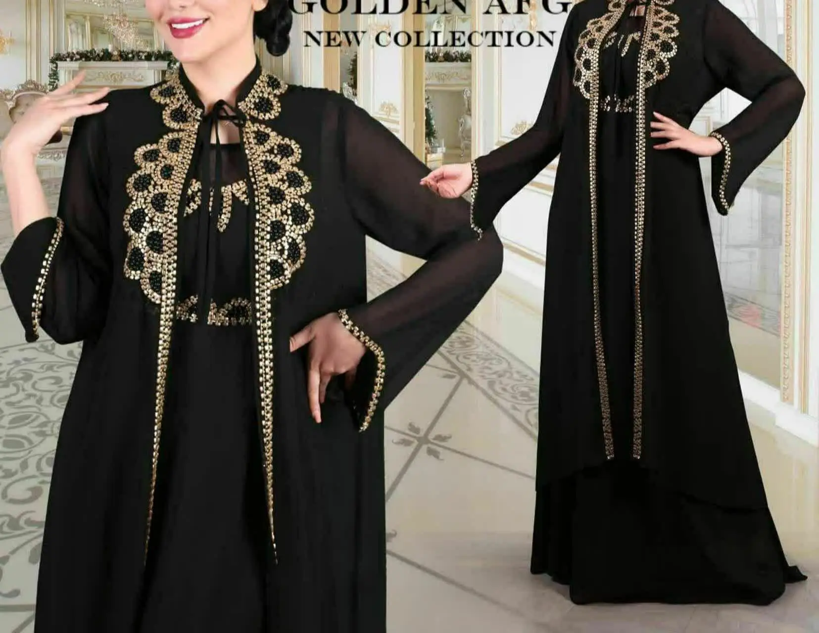 پیراهن مجلسے ۲ps مدل گلگون