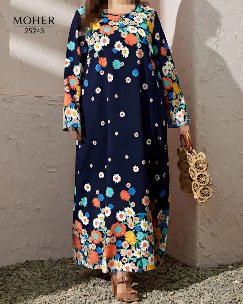 پیراهن ماکسی سایز بزرگ