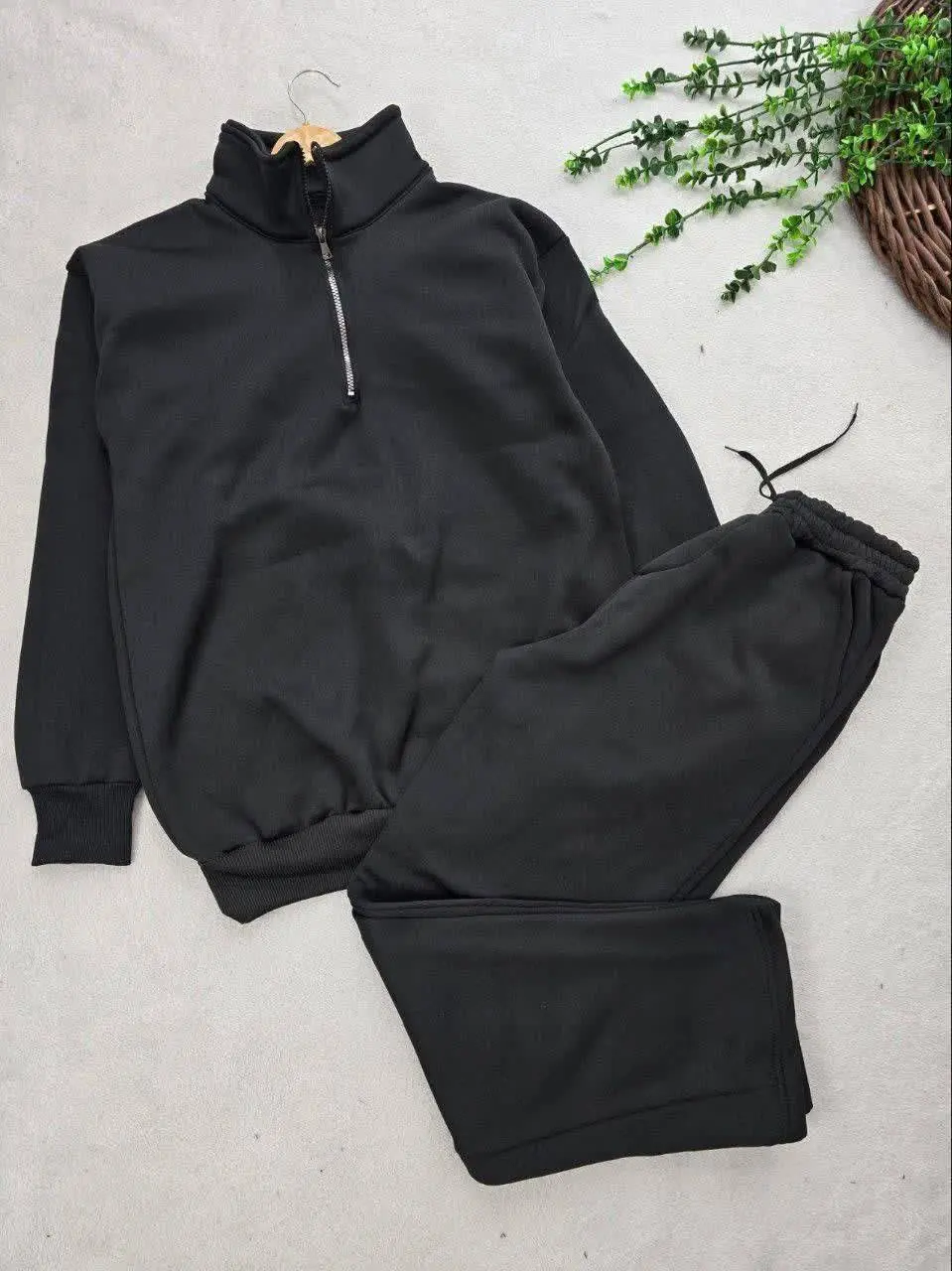 ست سویی زیپدار و شلوار