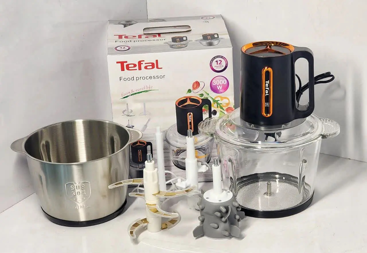 خردکن و غذاساز ۲قلو Tefal
