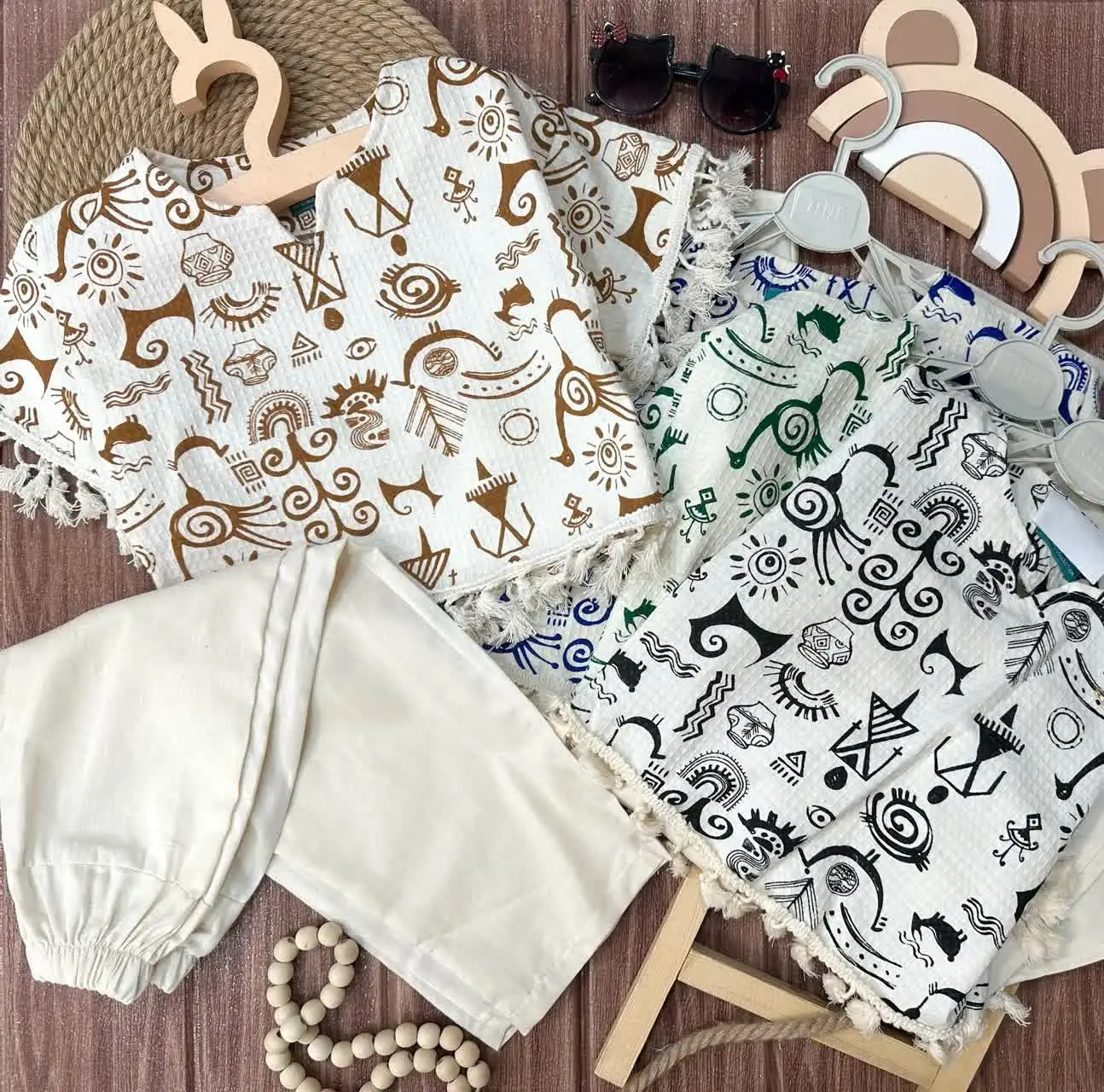 👫شومیز شلوار لنین تمام چاپ اعلا✅
