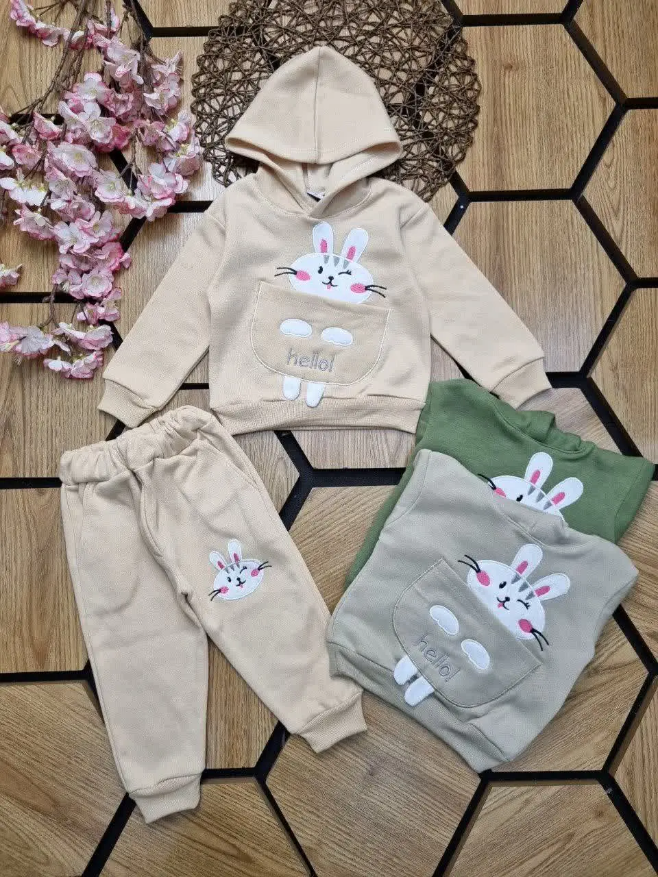 🍀هودی شلواردخترانه🧑