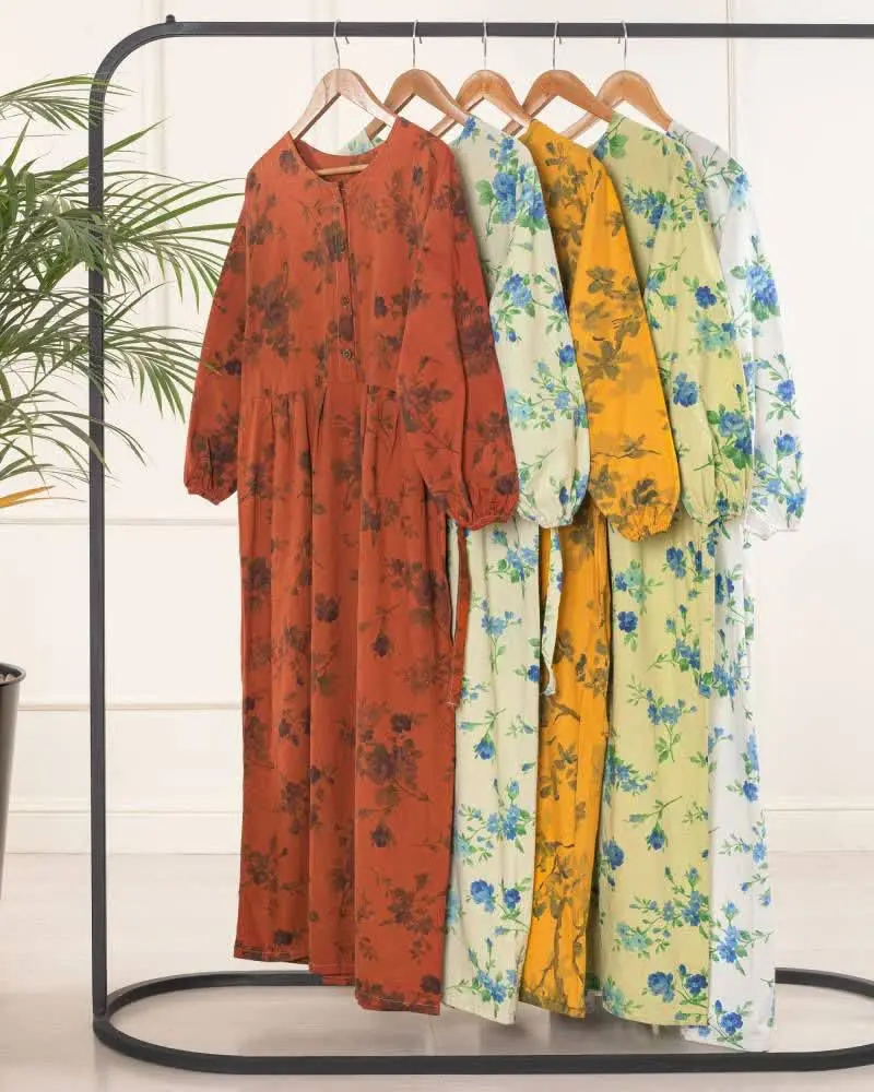 👚نام: پیراهن طرح‌ گلبرگ
