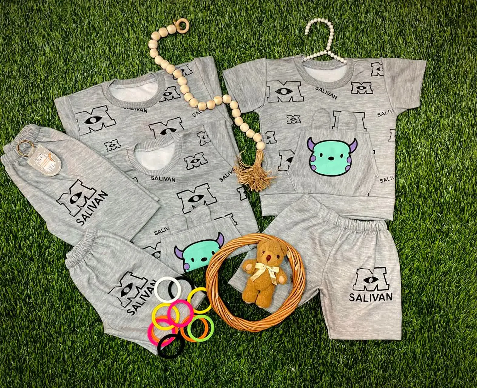 🍓تیشرت شلوارک⚽️🏀🏈 جیب کانگرویی