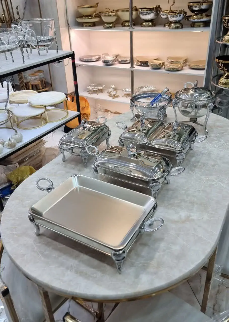 🌸سرویس شش تیکه سوفله استیل🌸
