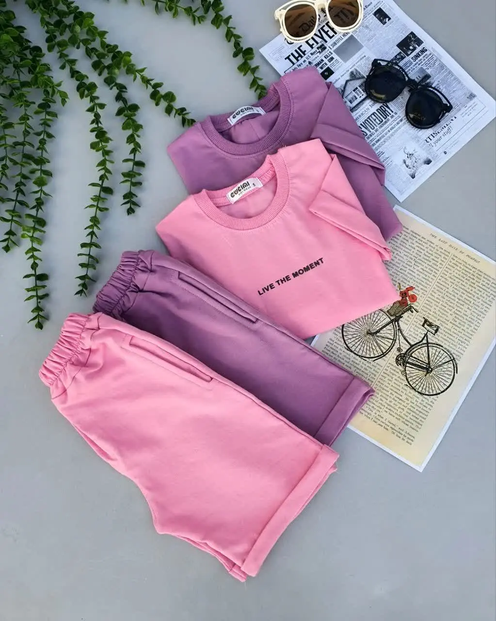 یه ست #تیشرت و #شلوارک خاص و شیک
