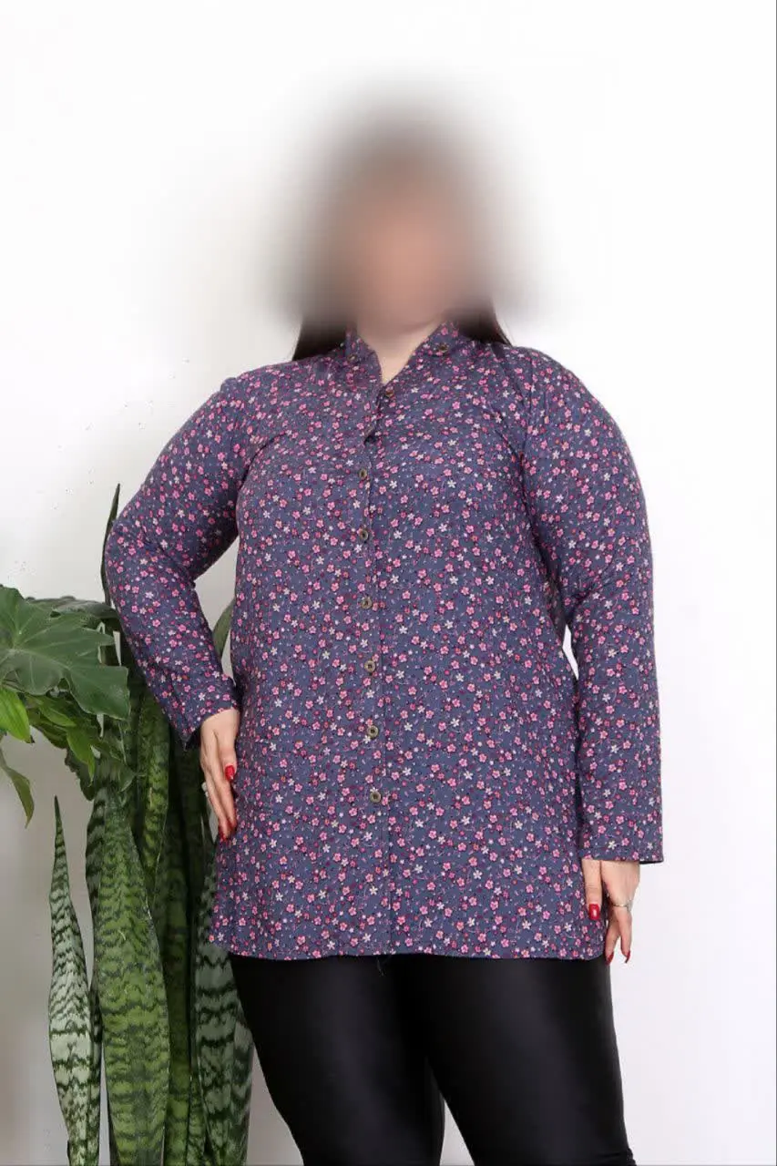 رنگبندی زیبا و جذاب تونیک آستین بلند آنجلیا
