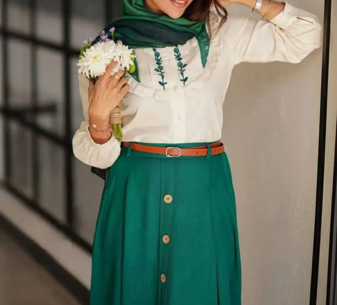 💞شومیز و دامن شیک بهاران💞
