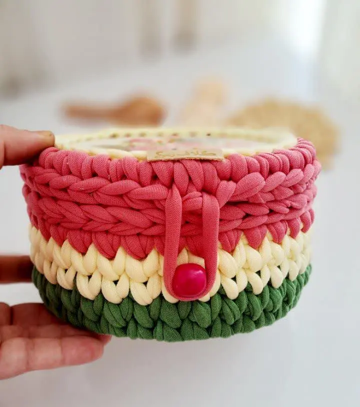 سبد زیبای طرح گل 😍🌺