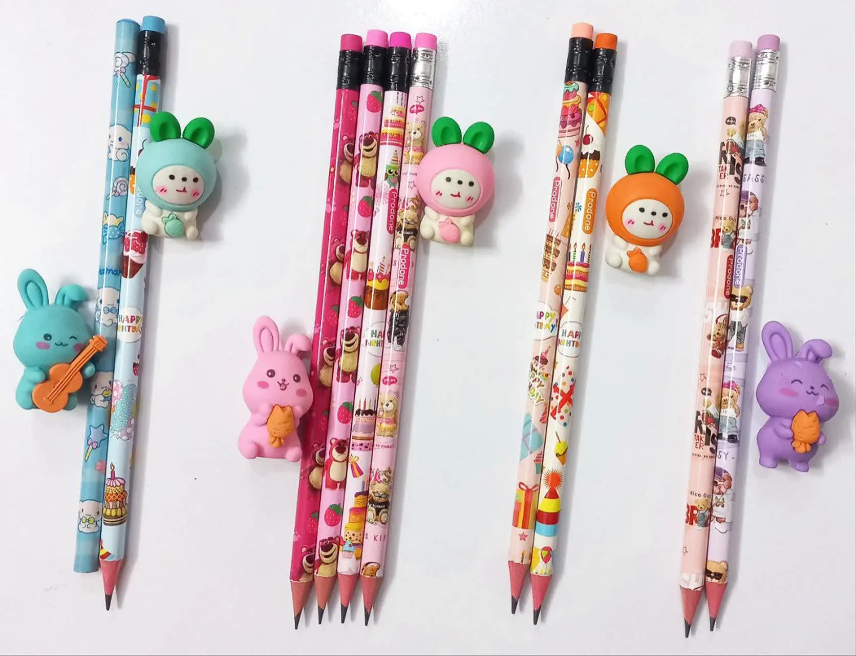 #ست مداد و پاک کن😍
