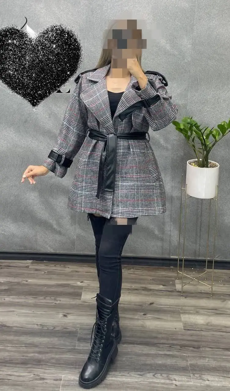 ☃️نام: کت یقه انگلیسی هستی
